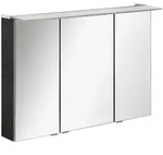 Fackelmann B.perfect LED Spiegelschrank 100 cm, Badm&ouml;bel, 84125,