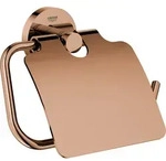 GROHE Essentials WC Papierhalter mit Deckel 40367001, Accessoires, warm sunset