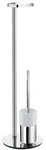 Smedbo Outline Toilettenpapierhalter Standmodell mit WC-B&uuml;rste, Accessoires, FK312P,