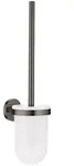 GROHE Essentials Toilettenb&uuml;rstengarnitur 40374001, Accessoires, hard graphite