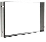 Emco prime Facelift Einbaurahmen f&uuml;r Unterputz LED-Lichtspiegelschrank 120 cm,