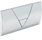 Viega Visign for Life 1 WC Bet&auml;tigungsplatte Modell 8310.3 721886, Montagezubeh&ouml;r,