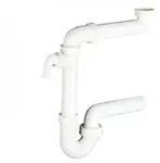 Dallmer Raumspar-Siphon 121 SL, 1 1/2" x DN 50, Badarmaturen, 040220,