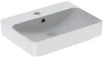 Geberit VariForm Aufsatzwaschtisch 60 x 45 cm, rechteckig, mit Hahnlochbank,