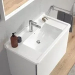 Duravit Starck 3 M&ouml;bel-Waschtisch 85 cm mit 1 Hahnloch, Badkeramik, 0304800000,