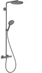 hansgrohe Raindance Select S Showerpipe 240 1jet P mit Thermostat, Badarmaturen,