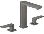hansgrohe Metropol 3-Loch Waschtischarmatur 160 mit Hebelgriffen und Push-Open