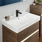 Villeroy & Boch Collaro Schrankwaschtisch 60 cm mit &Uuml;berlauf, 1 Hahnloch,