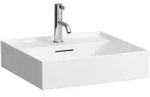 LAUFEN Kartell Waschtisch 50 x 46 cm, mit 1 Hahnloch, Badkeramik, H8103320001041,