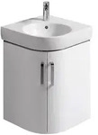 Geberit Renova Compact Eckwaschtisch-Unterschrank 69 cm, Badm&ouml;bel, 862150000,