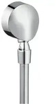 hansgrohe Fixfit E Schlauchanschluss mit Kugelgelenk DN 15, Badarmaturen, 27505000,