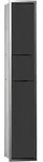 Emco asis 150 WC-Modul Unterputzmodell, Accessoires, chrom/schwarz