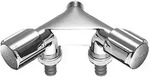 Schell Nebenanschluss-Doppelventil Comfort 033660699, Badarmaturen, chrom