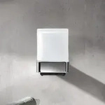 Emco Loft Sensor-Seifenspender mit St&uuml;lpbecher aus satiniertem Kristallglas,