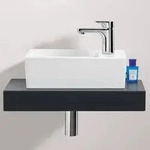 Villeroy & Boch Memento 2.0 Handwaschbecken 40 cm mit 1 Hahnloch, ohne &Uuml;berlauf