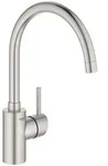 GROHE Concetto Einhand- Sp&uuml;ltischbatterie 32661003, K&uuml;chenarmaturen, supersteel