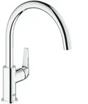 GROHE BauFlow Einhand-Sp&uuml;ltischbatterie 31538001, K&uuml;chenarmaturen, chrom