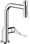 AXOR Citterio Einhebel-K&uuml;chenmischer mit Ausziehbrause, K&uuml;chenarmaturen, chrom
