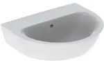 Geberit Renova Waschtisch 55 x 45 cm ohne Hahnloch mit &Uuml;berlauf, Badkeramik,