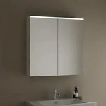 burgbad Eqio Spiegelschrank mit LED-Aufsatzleuchte 80 cm SPGS080-F2009,...