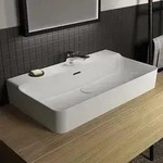 Ideal Standard Conca Waschtisch 80 cm, 1 Hahnloch, mit &Uuml;berlauf T369201,...
