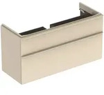 Geberit Smyle Square Waschtischunterschrank 118,4 cm, zwei Schubladen, Badm&ouml;bel,