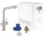 GROHE Blue Professional L-Auslauf Kit 31347003, K&uuml;chenarmaturen, supersteel
