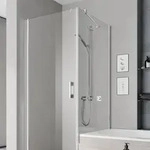 Kermi Pega Seitenwand verk&uuml;rzt neben Badewanne 90 cm, Duschkabinen, PETVO09016VPK,