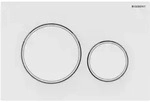 Geberit Bet&auml;tigungsplatte Sigma 20 f&uuml;r 2 Mengen-Sp&uuml;lung 115.882.KJ.1,