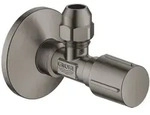 GROHE Eckventil 1/2" x 3/8", Montagezubeh&ouml;r, 22037AL0, hard graphite geb&uuml;rstet