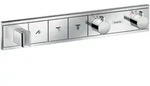 hansgrohe RainSelect Fertigset Unterputz f&uuml;r 3 Verbraucher m. integr. Brausehalter,