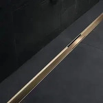 Geberit CleanLine 80 Duschrinne 90 cm, Duschabl&auml;ufe, champagner