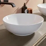 Villeroy & Boch Loop & Friends Aufsatzwaschtisch &Oslash; 42 cm, Badkeramik, 4A460001,