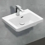 Villeroy & Boch Subway 3.0 Handwaschbecken 50 cm, mit 1 Hahnloch, mit &Uuml;berlauf,