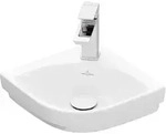 Villeroy & Boch Subway 3.0 Eck-Handwaschbecken 32 cm, mit 1 Hahnloch, ohne...