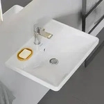 Duravit D-Neo Waschtisch 60 cm, mit 1 Hahnloch und &Uuml;berlauf, Badkeramik,...