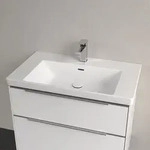 Villeroy & Boch Subway 3.0 Schrankwaschtisch 80 cm, mit 1 Hahnloch, mit...