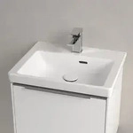 Villeroy & Boch Subway 3.0 Handwaschbecken 50 cm, f&uuml;r M&ouml;belmontage, mit 1 Hahnloch,