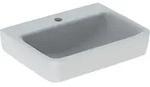 Geberit Renova Plan Handwaschbecken 50 cm, mit 1 Hahnloch, ohne &Uuml;berlauf,