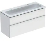Geberit iCon Set M&ouml;belwaschtisch 120 cm schmaler Rand, mit Unterschrank, 2