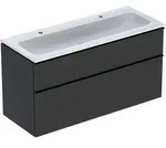 Geberit iCon Set M&ouml;belwaschtisch 120 cm schmaler Rand, mit Unterschrank, 2