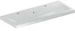 Geberit iCon Light Waschtisch 120 cm, mit 2 Hahnl&ouml;chern, mit &Uuml;berlauf, Badkeramik,