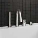 Ideal Standard Joy 4-Loch-Badearmatur f&uuml;r Wannenrand mit Auslauf BC789AA,