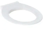 Geberit Renova Comfort WC Sitzring, barrierefrei, Badkeramik, 572860000, wei&szlig;