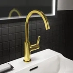 Ideal Standard Joy Waschtischarmatur mit hohem Auslauf und Ablaufgarnitur,