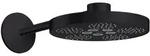 AXOR One Kopfbrause 280 2jet mit Brausearm, Badarmaturen, 48492670, mattschwarz