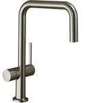 hansgrohe Talis M54 Einhebel-K&uuml;chenmischer U 220, Ger&auml;teabsperrventil , 1jet