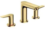 hansgrohe Talis E 3-Loch Waschtischarmatur mit Zugstangen-Ablaufgarnitur,