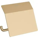 hansgrohe AddStoris Papierrollenhalter mit Deckel, Accessoires, 41753140, brushed