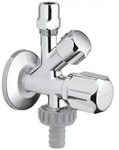 GROHE Original WAS Kombi-Eckventil 1/2" x 3/8" x 3/4" Art. 22035000, Montagezubeh&ouml;r,